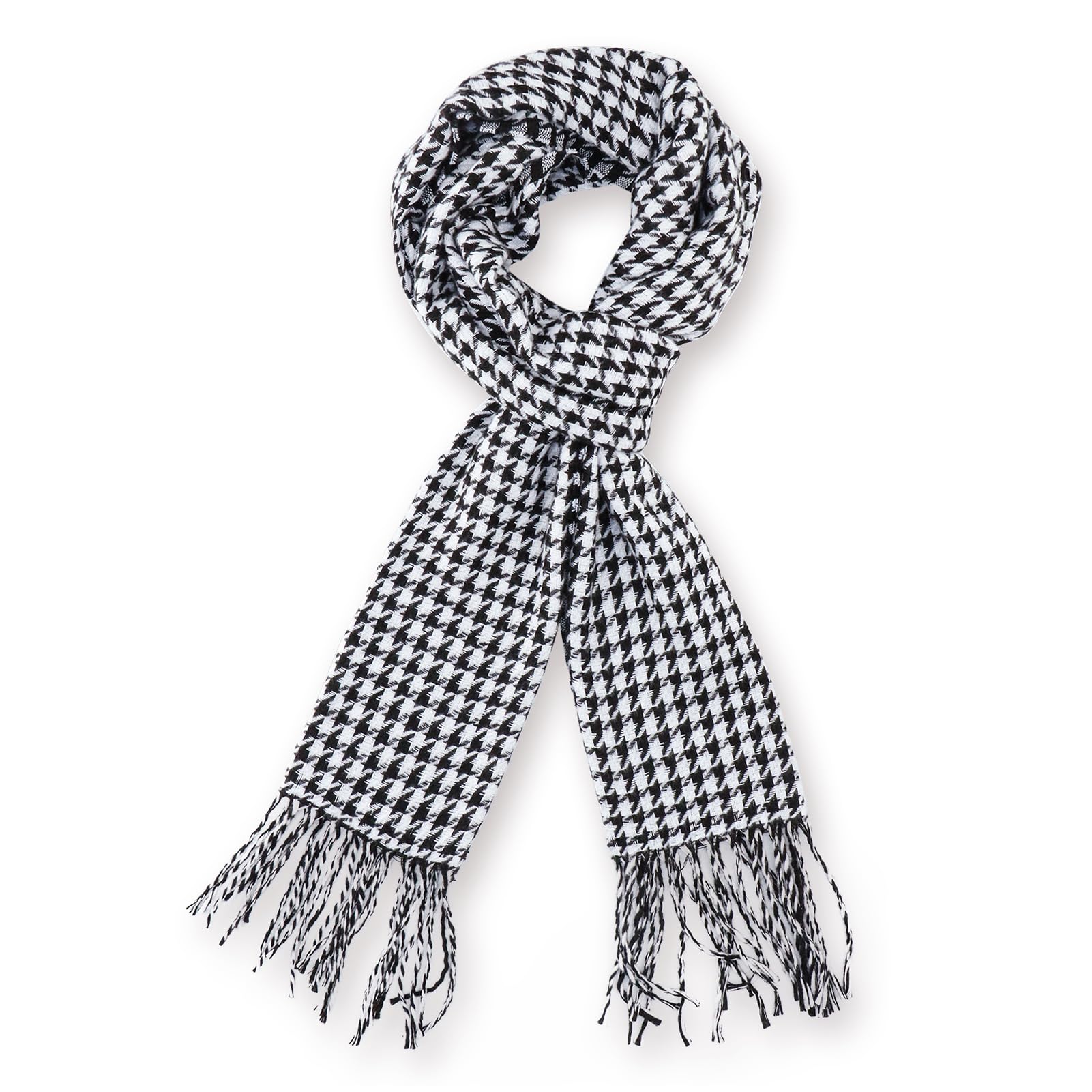 vimatePlaid Scarf for Men Women,Super Soft Classic Tartan Checkered Neck Scarves
