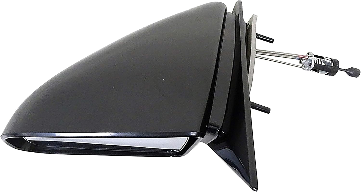 Dorman 955-1150 Driver Side Manual Door Mirror Compatible with Select Chrysler / Dodge / Plymouth Models, Black
