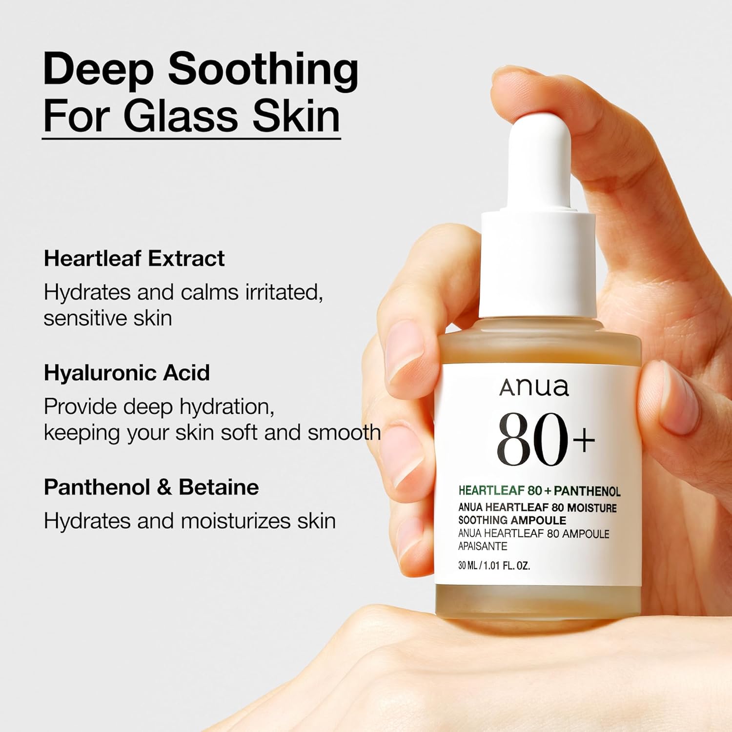 Anua Skin Relief Duo for Calming Skin, Heartleaf 77 pH 5.5 Soothing Toner, Heartleaf 80 Calming Ampoule for Sensitive Skin, panthenol B5, Hydrating, Soothing Effect, Vegan, Korean Skincare Set
