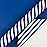 WRAPAHOLIC 30 Inch Reversible Navy Blue Wrapping Paper - Navy Blue and Stripes Wrapping Paper for Birthday, Holiday, Wedding, Baby Shower - 30 inch x 33 feet
