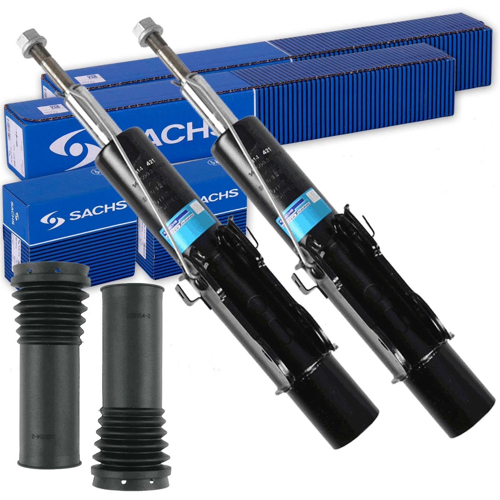 2x Sachs Stoßdämpfer + Protection Kit vorne | 319655 + 900183 für Sprinter + Crafter