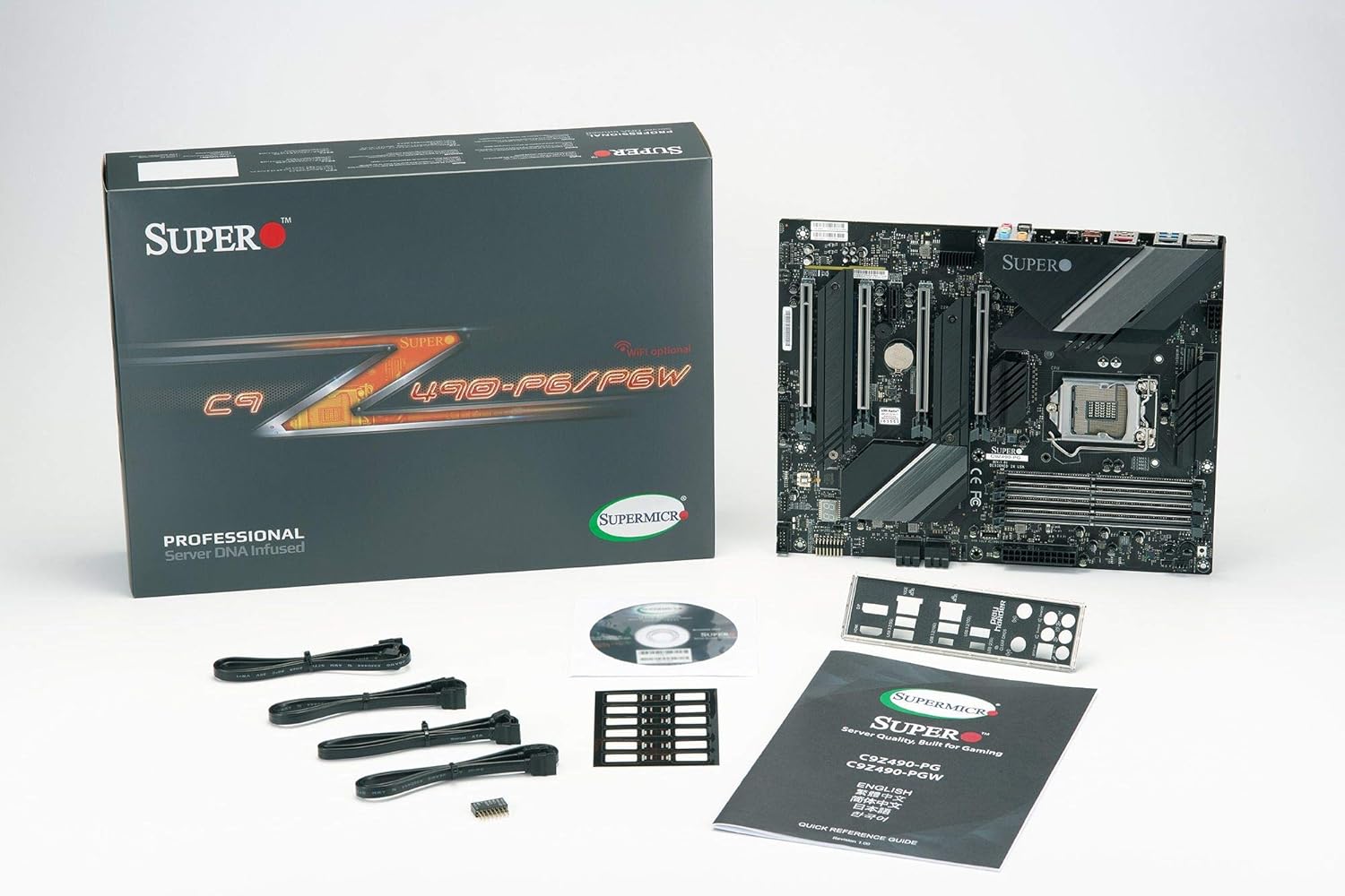 SuperMicro C9Z490-PG Motherboard - LGA 1200 Intel Z490 SATA 6Gb/s ATX