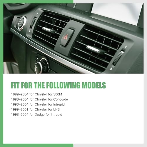 Miniatura 6 de SCITOO Reemplazo de actuador de puerta de mezcla de calentador HVAC para Chrysler para 300M 1999-2004, para Chrysler para Concorde 1998-2004, para