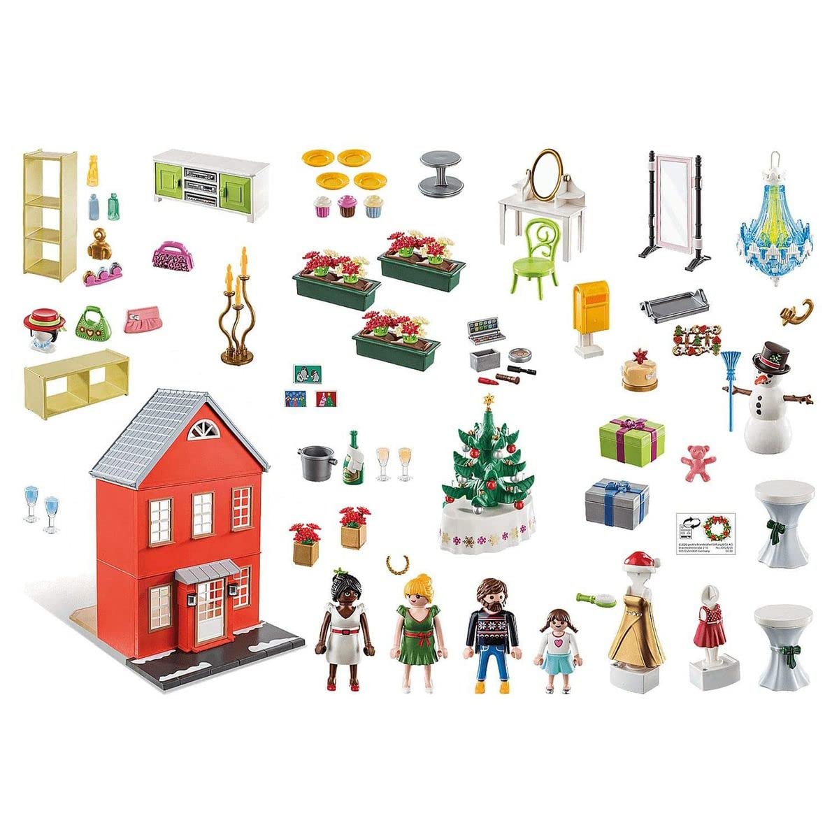 PLAYMOBIL 70383 - Calendrier de l’Avent Géant : Nöel en Famille