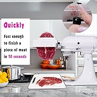 Vista 4 de [Actualización] Ablandador de carne para todas las batidoras de pie KitchenAid para el hogar, accesorios para batidoras