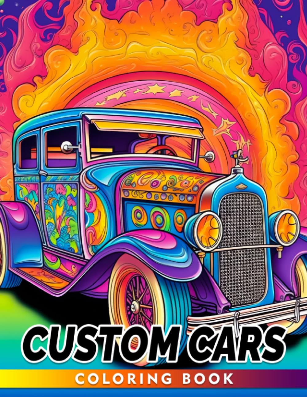 Custom Cars Coloring Book: An Inspiring Coloring Book for Kids - Learn, Create, and Imagine