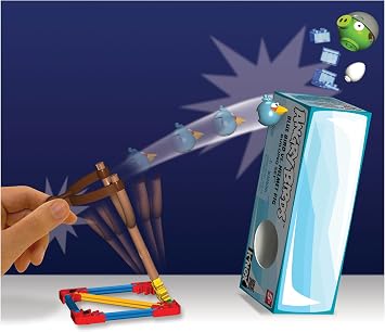 K'NEX Angry Birds Blue Bird versus Helmet Pig Set