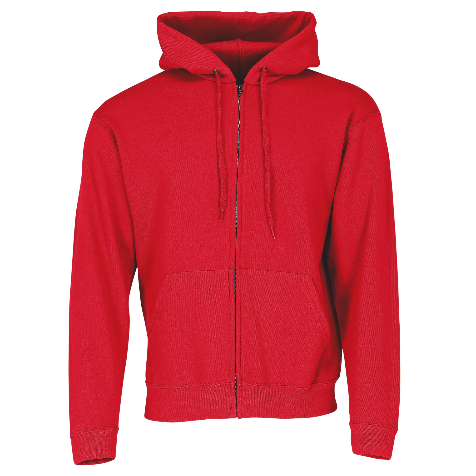 Fruit of the Loom - Hooded Sweat Jacket - Modell 2013 S,Red