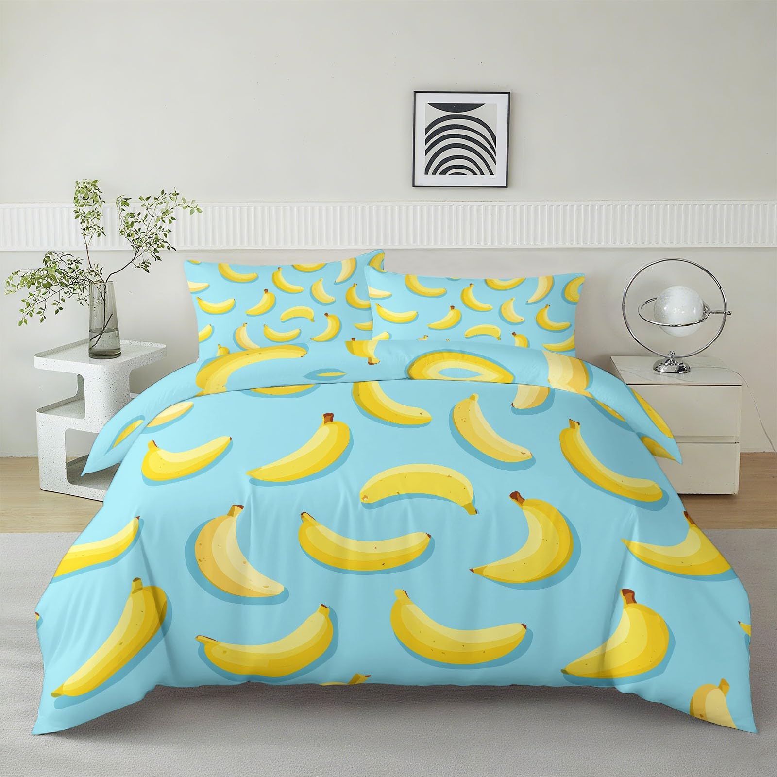 Housse de couette 140x200cm hypoallergénique contre les allergies