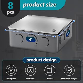 Metal Electrical Box Cover Plate (8)