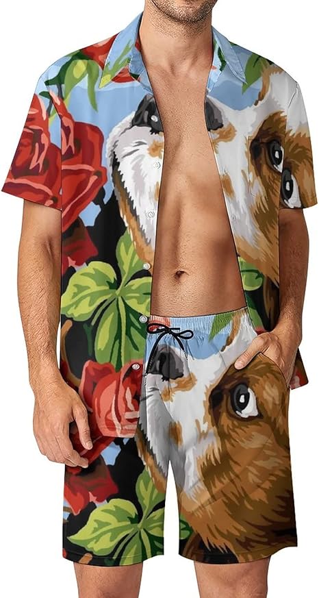 Amazon Co Jp メンズ Tシャツ 上下セット 花柄 犬 ビーチウェア ハワイ風 ビーチシャツ アロハシャツ 短パン 水着 半袖 Tシャツ メンズ ビーチショーツ ポロシャツ 開襟 吸汗 速乾 軽量 通気性 運動 人気 カジュアル 大きいサイズ 夏服 ファッション Amazon Co Jp メンズ Tシャツ 上下セット 花柄 犬 ビーチウェア ハワイ風 ビーチシャツ アロハシャツ 短パン 水着 半袖 Tシャツ メンズ ビーチショーツ ポロシャツ 開襟 吸汗 速乾 軽量 通気性 運動 人気 カジュアル 大きいサイズ 夏服 ファッション
