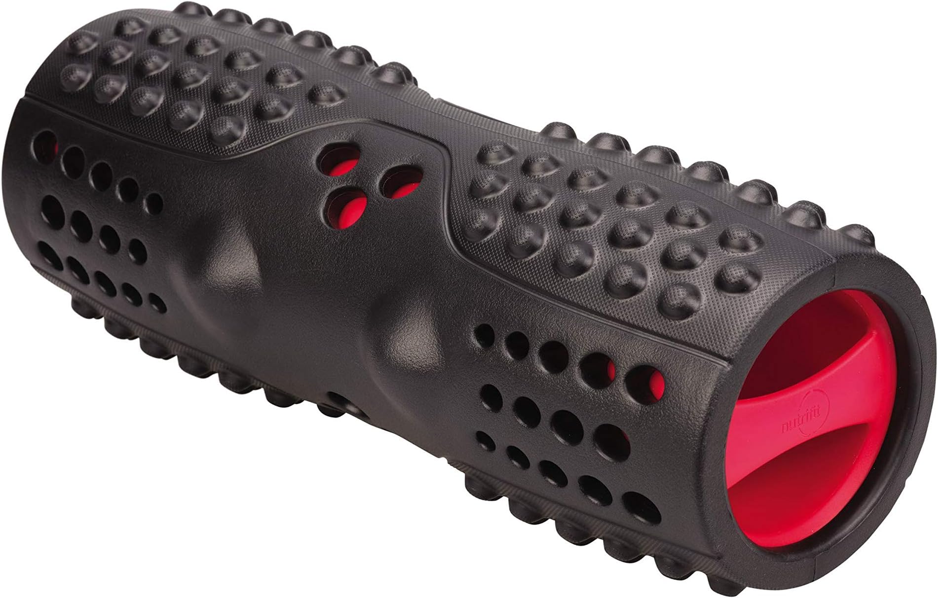 Nutrifit Foam Roller - Deep Tissue Massage Muscle Roller - 34.5 x 10.8 centimetres, Black