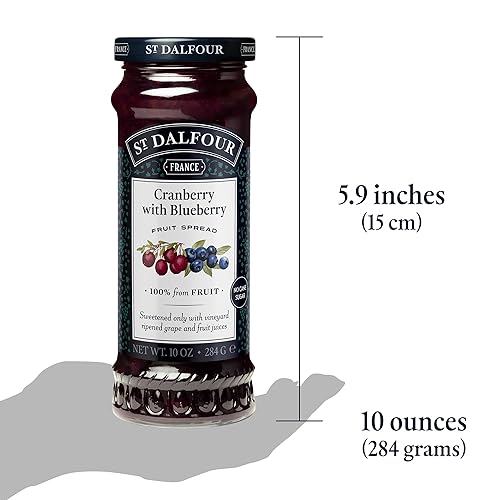 Vista 54 de St. Dalfour Fig Royale - Crema para untar de frutas, 100 % de frutas, sin ingredientes artificiales, sin OMG, sin azúcar de caña, totalmente