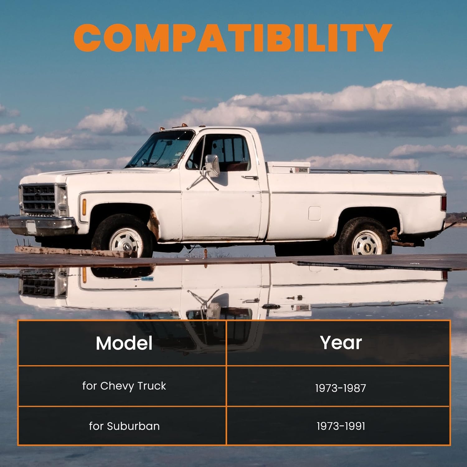 maXpeedingrods Motor Mount Conversion Kit for 6BT Cummins Engine 1973-1991, for Chevy Truck 1973-1987 for Chevrolet Suburban K10/K20/C10/C20, for GMC Suburban 4.1L 4.8L 5.0L 5.7L 6.2L 6.6L 7.4L Engine