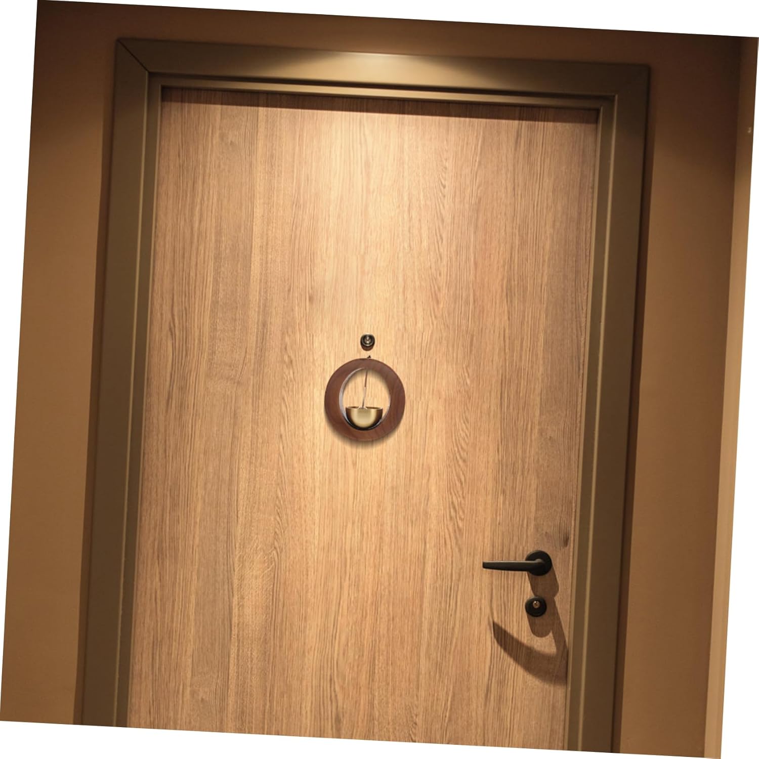 2pcs Japanese Style Wooden Doorbell Bell for Door Decorative Hanging Bell Office Ornament Home Decor Accessory