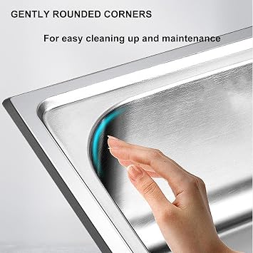 Freestanding Utility Laundry Sink Cabinet Combo, Workstation Sink with 2 Doors Storage Cabinet Kitchen Sink Bathroom Vanity Cabinet(120x60x80cm (47.2x23.6x31.4inch),Right Drainboard)