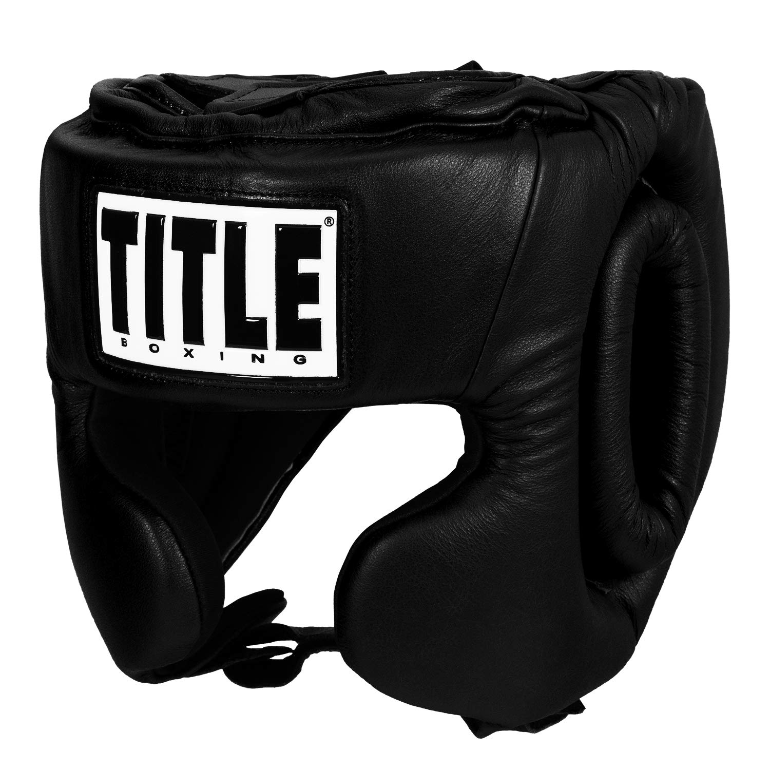 Title USA Boxing Masters Competition Headgear, Black, Medium
