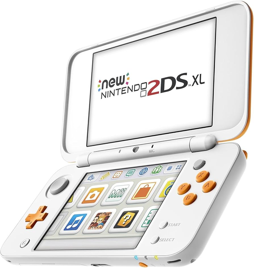 Nintendo New 2DS XL - White + Orange : Amazon.in: Video Games Nintendo New 2DS XL - White + Orange : Amazon.in: Video Games