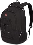 SWISSGEAR Bungee Laptop Backpack Fits up to 13-Inch Laptop, for School, Work, & Travel with Elastic Front Cord, 17-Inch