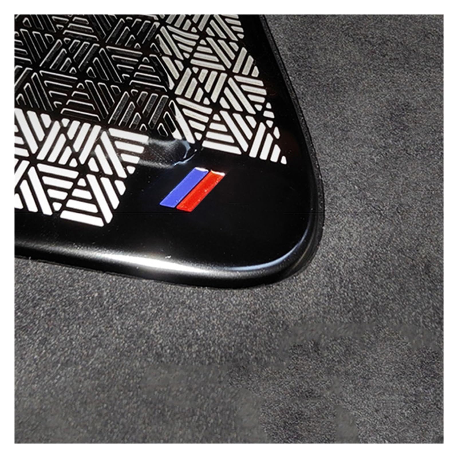 Autositz-Klimaanlagen-Steckdosenschutz-Staubschutzaufkleber, Innendekoration, Styling-Zubehör, kompatibel mit BMW 7er I7 G70, kratzfeste Luxus-Aufkleber(M silver-2 pcs)