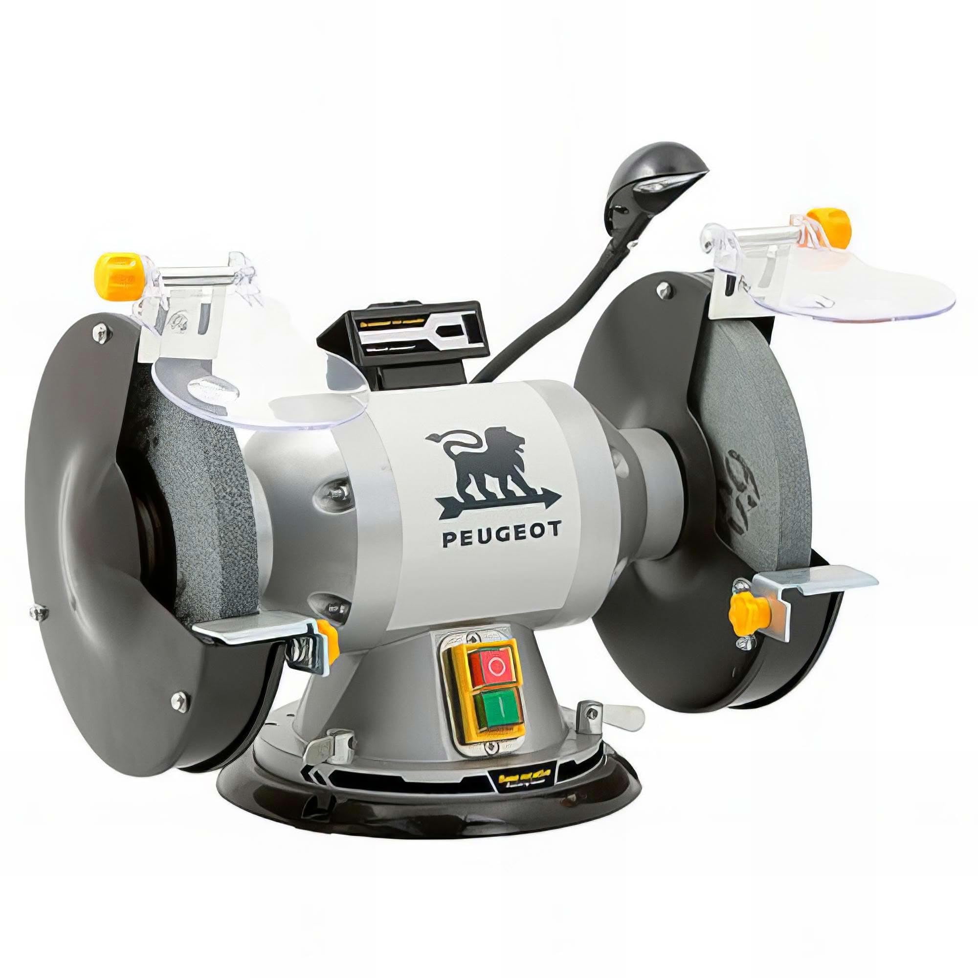 ENERGYGRIND-200P Touret à meuler pivotant meule/meule Puissance 450 W, Diamètre 200 MM, Diamètre 2 : 200 MM, Vitesse de rotation 2950 TR/MIN, Vitesse de rotation 2 2950 TR/MIN