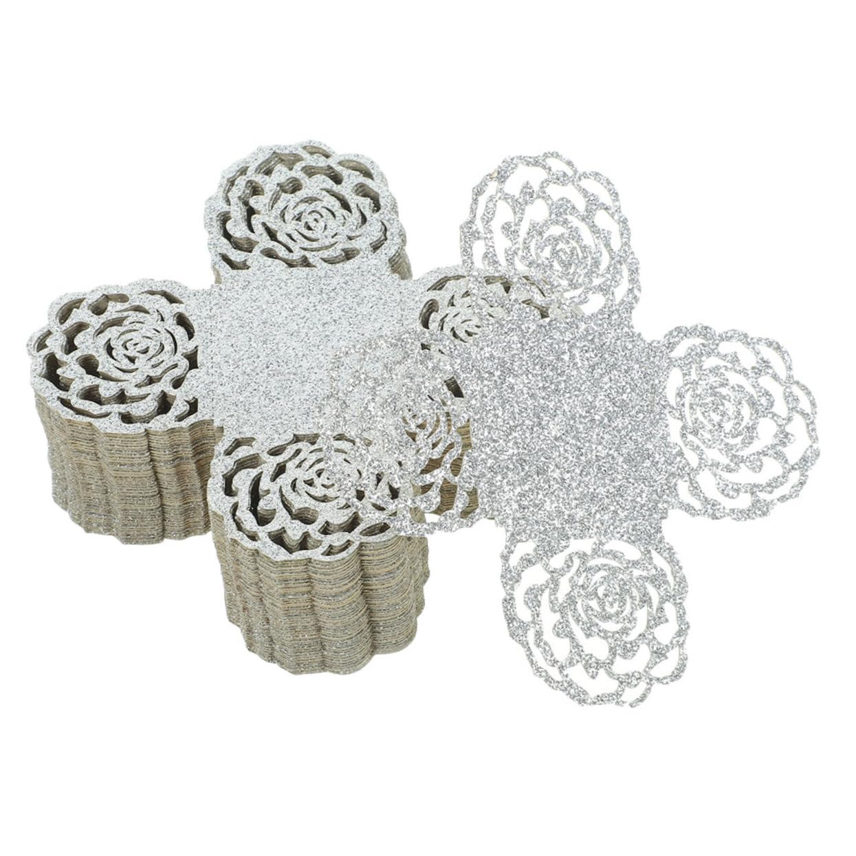 100piezas Envoltorios Papel Moldes Forros Moldes Vajilla Dulces Decorativos Fiestas
