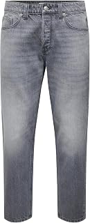 Only & Sons Herren Onsedge Straight Box Tai DNM Mu Otl Only & Sons Male Normal Geschnitten Jeans Onsedge Mittlere Taille Gerade Geschnitten Jeans
