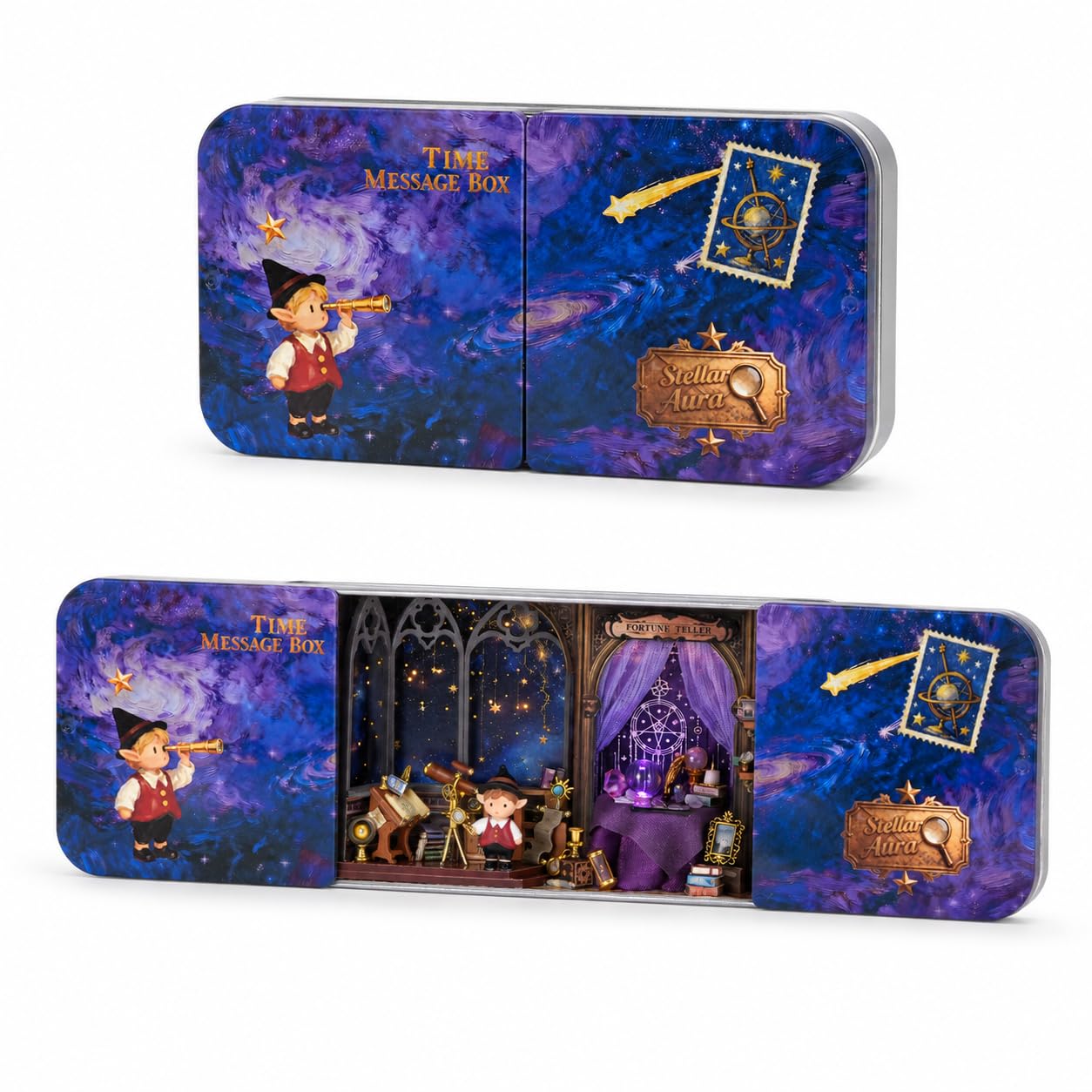 Spilay Miniature House Kits for Adults, Stellar Aura Dolls House
