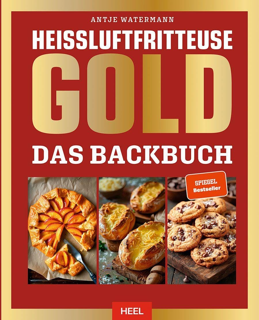 GOLD Backbuch Heißluftfritteuse – Produktbeschreibung: Backbuch