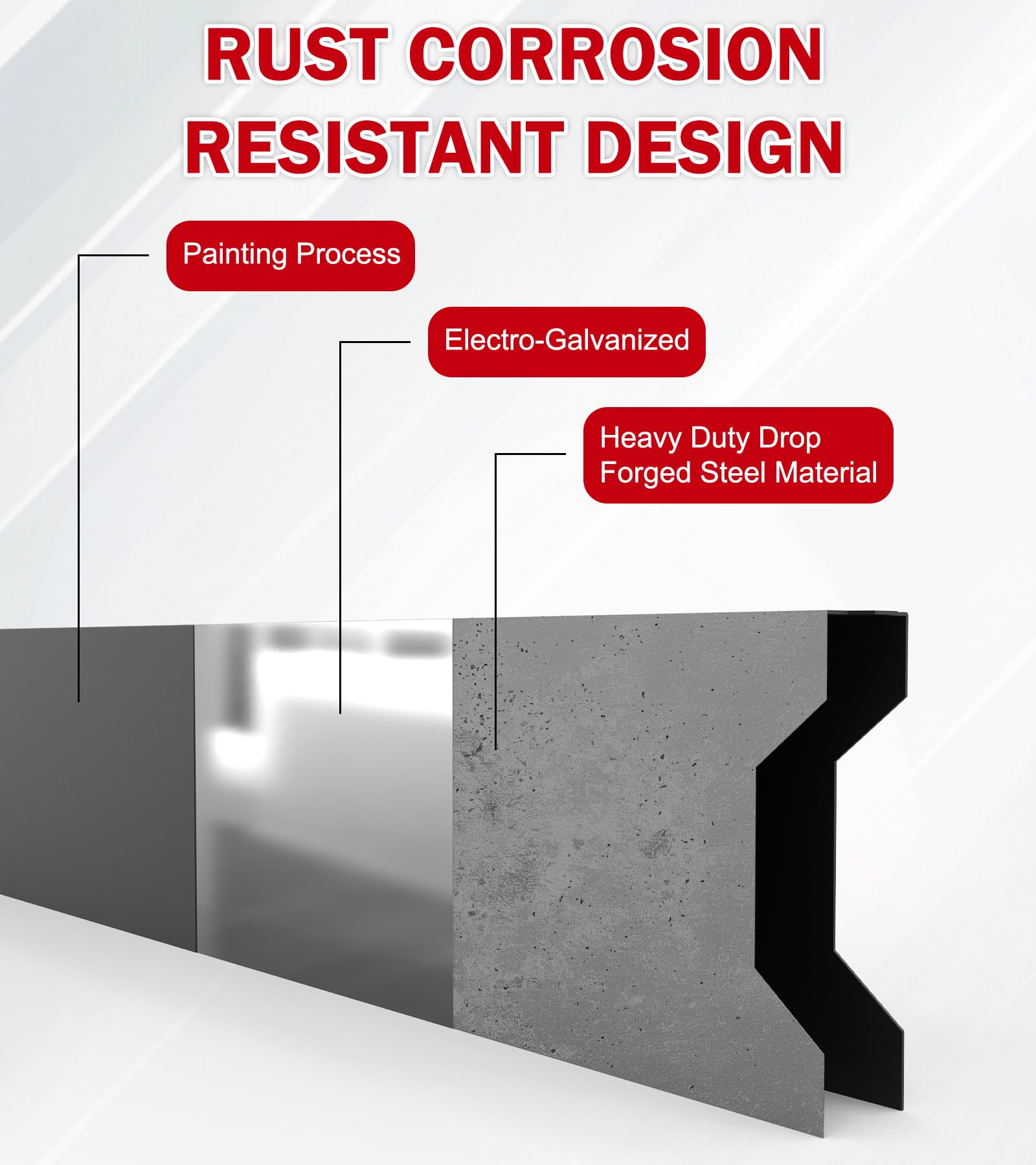 Snapklik.com : Full Center Frame Rust Repair Kit Section Fit For 2007 ...