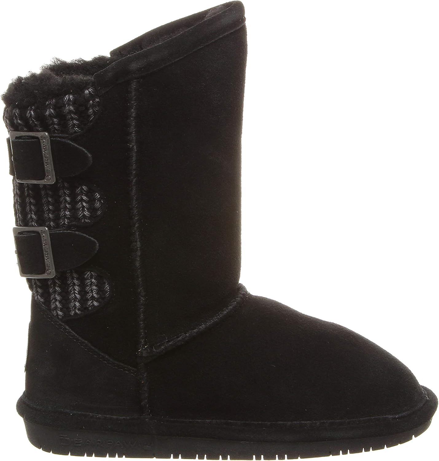 BEARPAW Youth Boshie Multiple Colors | Youth's Boot Classic Suede | Kid's Slip On Boot | Comfortable Winter Boot