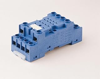 FINDER 94.72 RELAY SOCKET, 250V, 10A, DIN RAIL