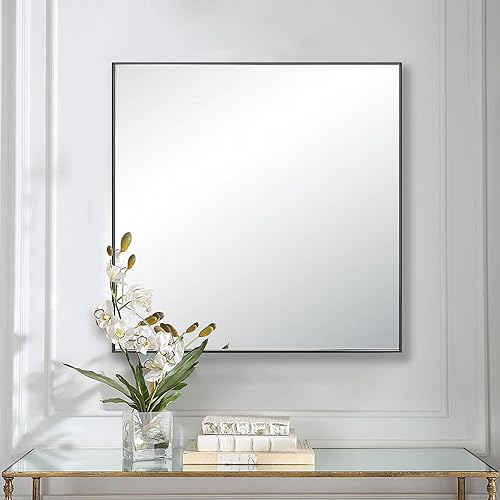 Miniatura 3 de Espejo rectangular de pared de 20 x 40 pulgadas, espejo rectangular con marco de aluminio para baño, tocador, dormitorio, sala de estar, entrada,