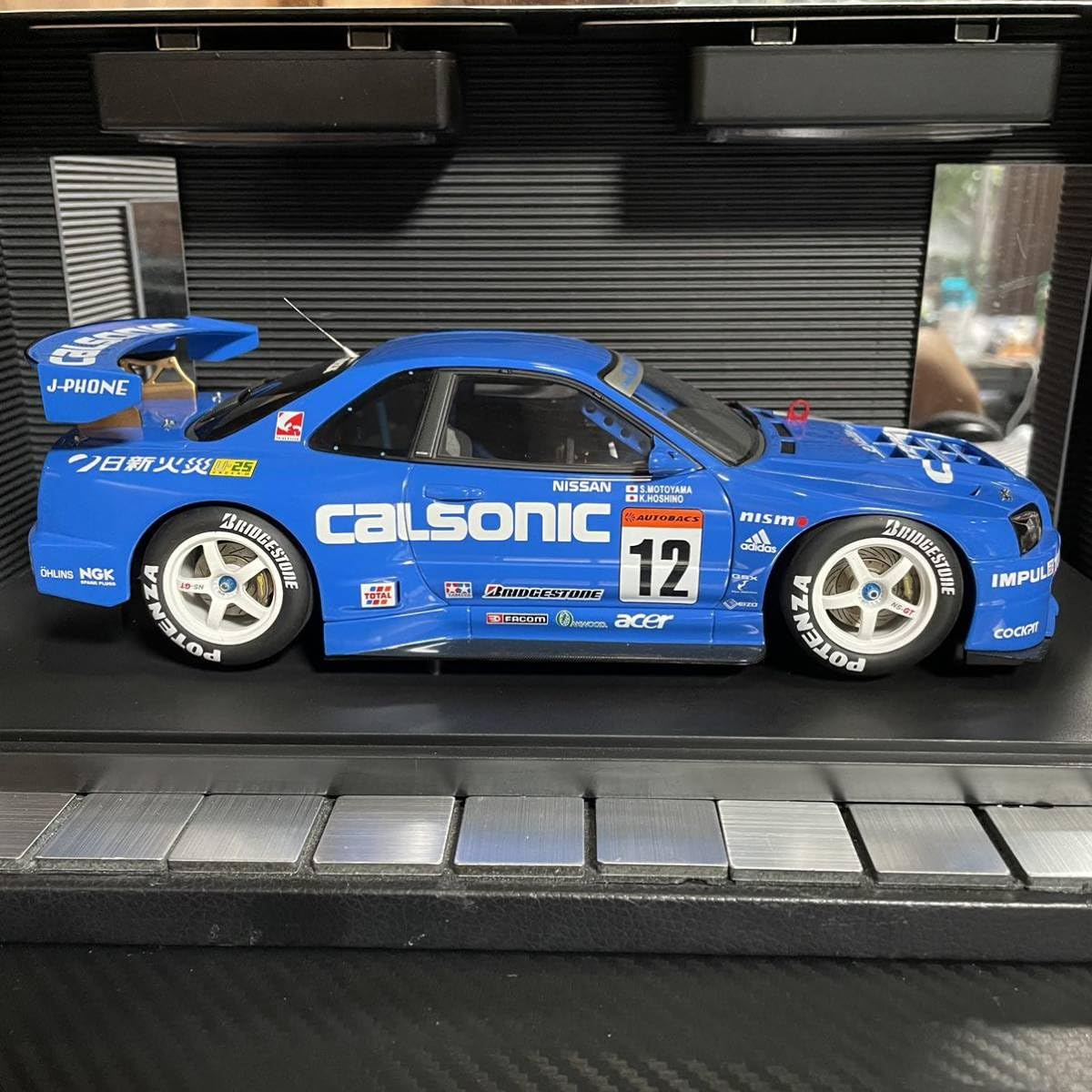 オートアート 1/18 GTR R34 JGTC 2001 AUTOart 1/18 NissanSkyline GT-R R34 JGTC 2001 #22 Xanavi