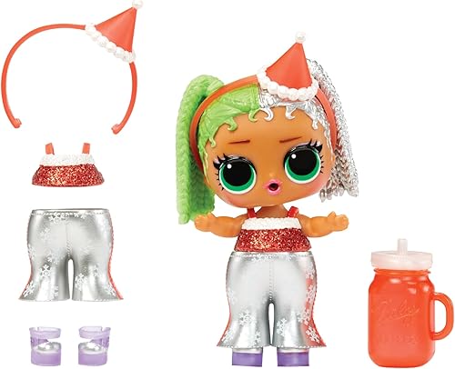 Miniatura 2 de L.O.L. Surprise! ¡Sorpresa navideña! - Miss Merry- con muñeca coleccionable, 8 sorpresas, temática navideña, muñecas coleccionables, edición