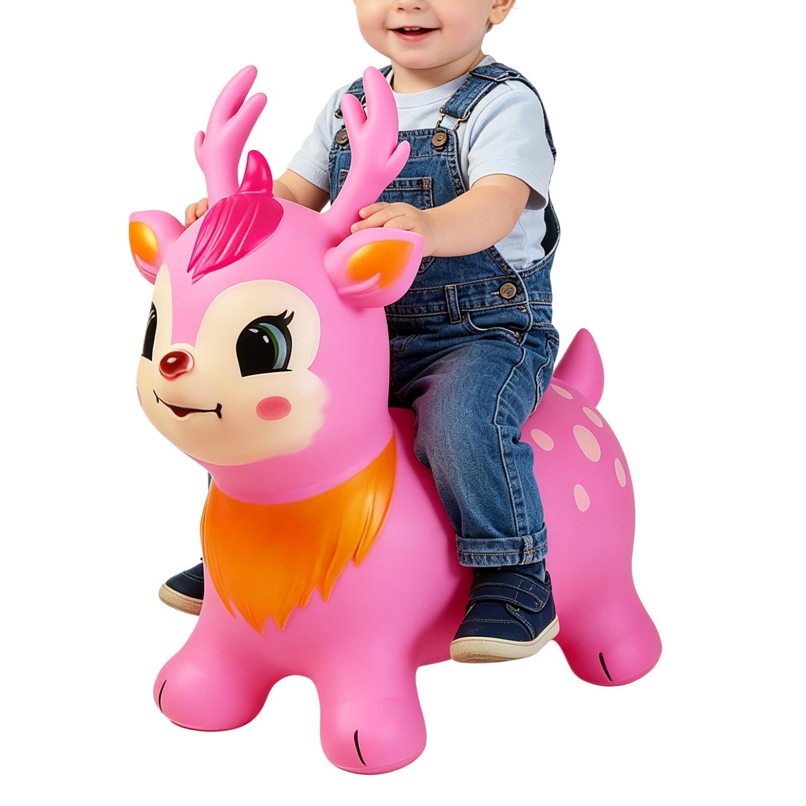 Animal Saltarín Caballo Saltador de Goma para Niños
