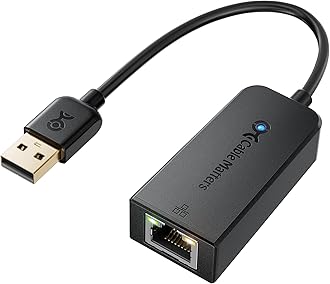 Plug & Play USB to Ethernet Adapter with PXE, MAC Address Clone Support (Ethernet to USB 2.0 Adapter for Laptop) Supporting 10/100 Mbps Network