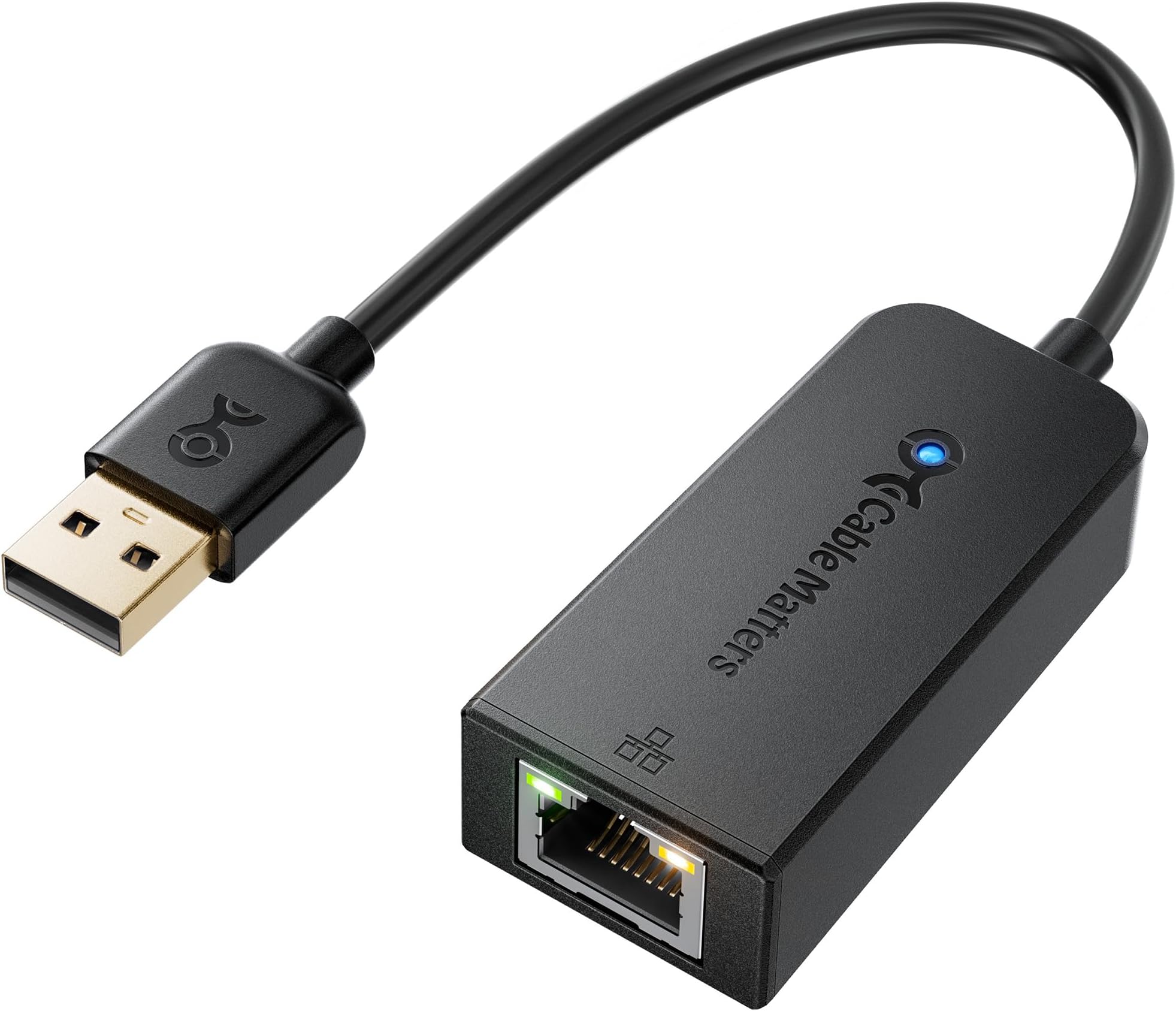 Plug & Play USB to Ethernet Adapter with PXE, MAC Address Clone Support (Ethernet to USB 2.0 Adapter for Laptop) Supporting 10/100 Mbps Network