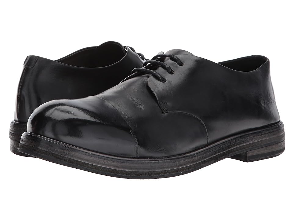 

Marsell Captoe Oxford (Black) Men's Lace Up Cap Toe Shoes