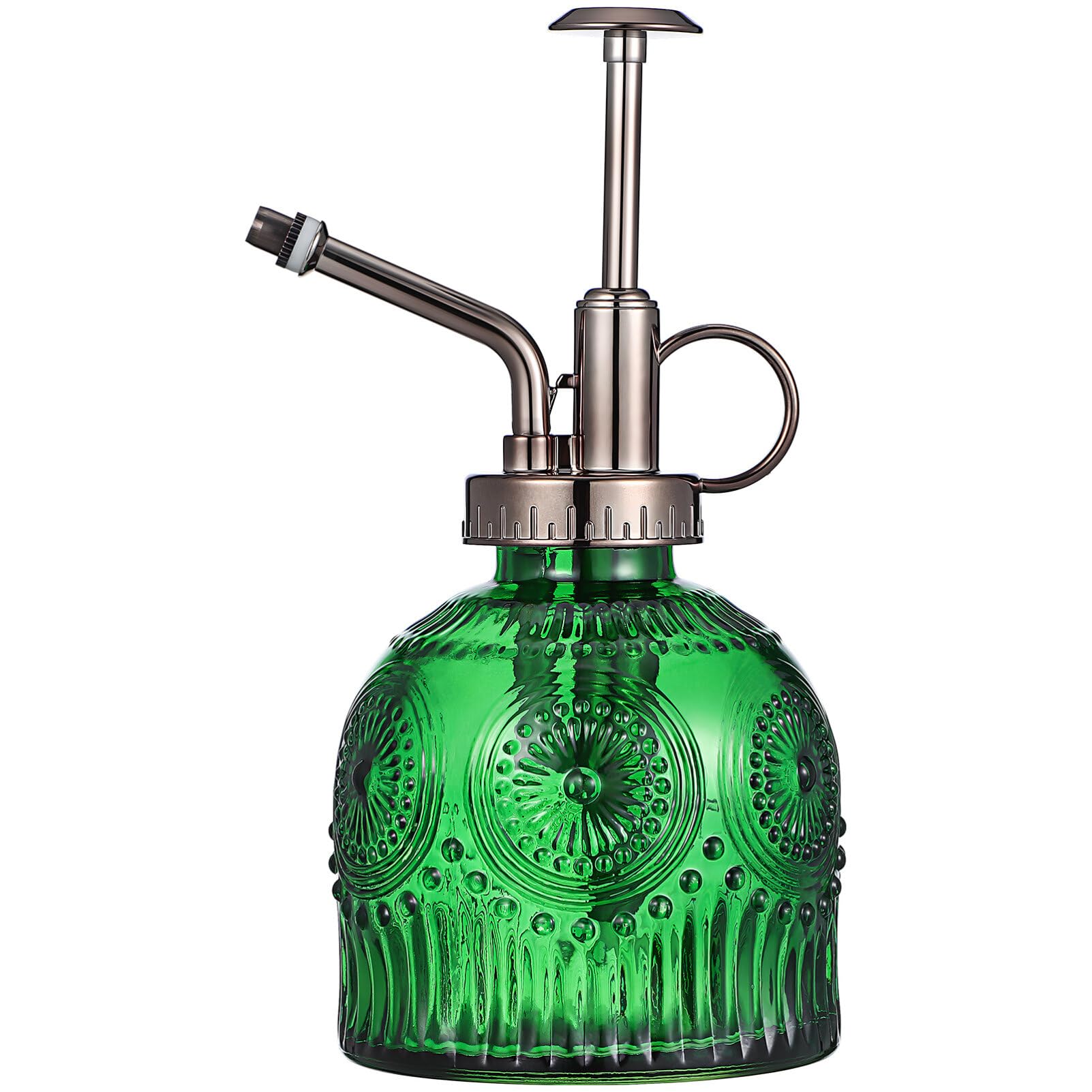 Flacon pulvérisateur en verre pour plantes vert de 16,5 cm