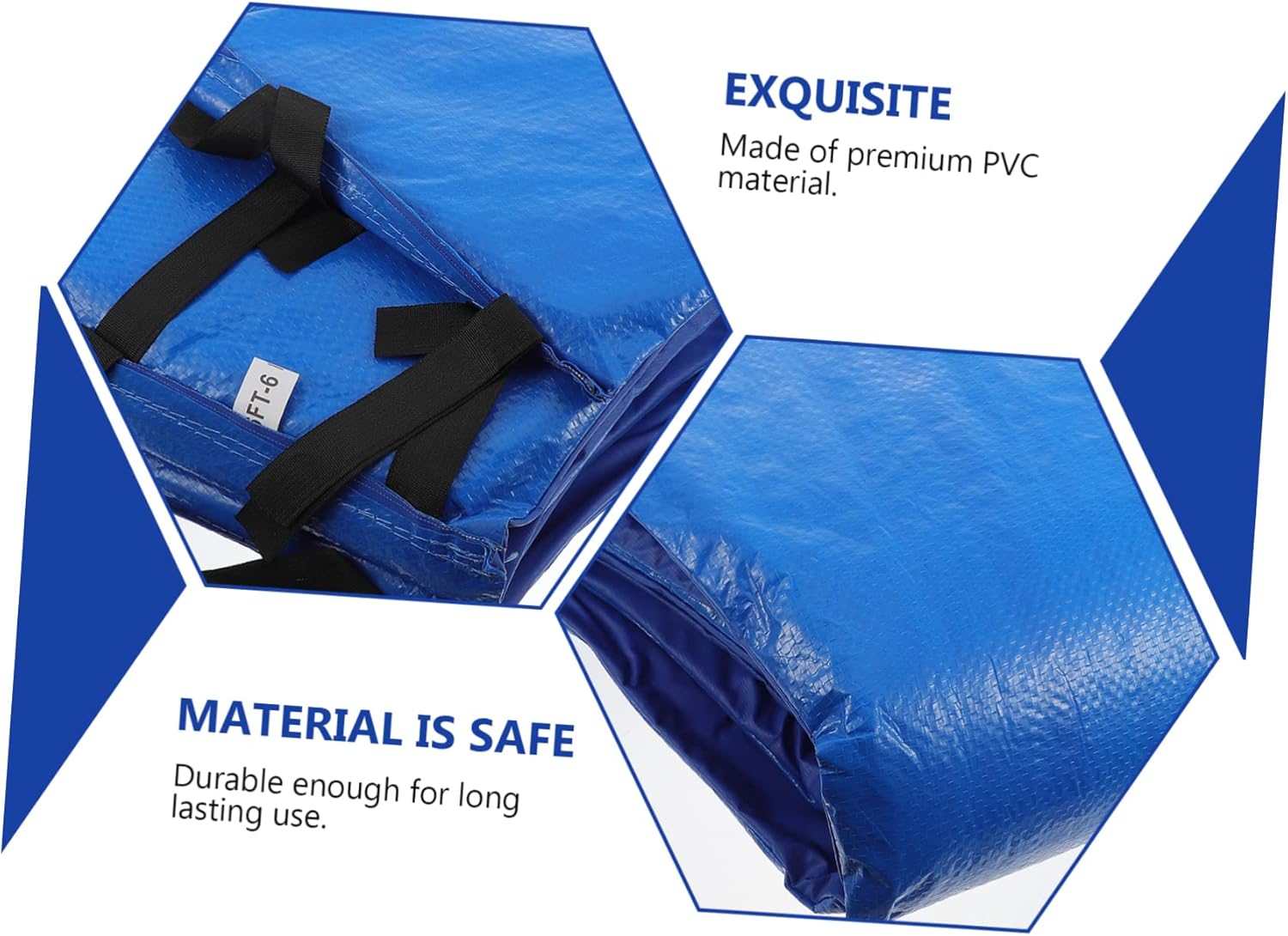 Trampoline Protective Cover for Boys and Girls Jumping Pad Enclosure Safe Replacement Mat Round Trampoline Skirt