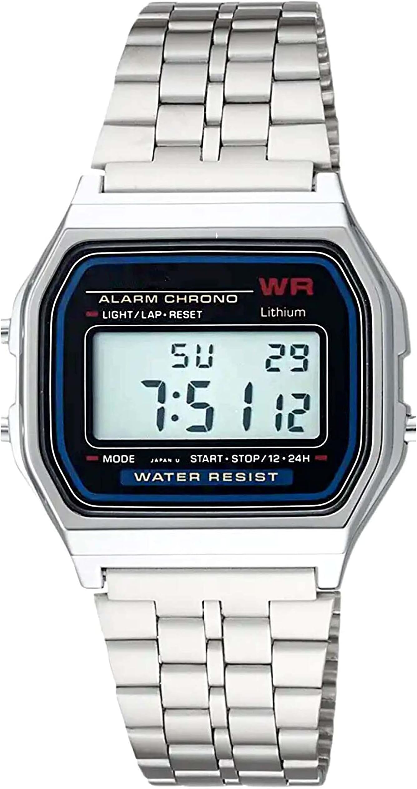 VITRENDBoys Watches Black Color Strap Multifunction Silicone Watch