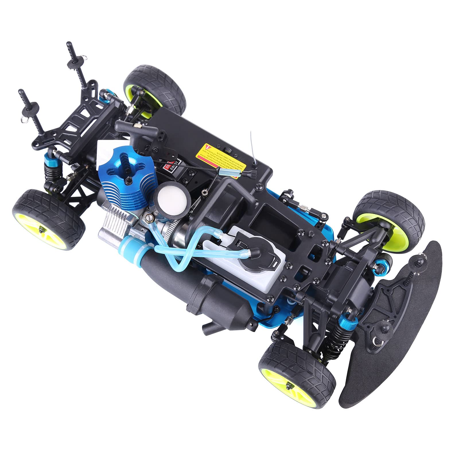 1/10 Nitro RC wózek drogowy, 2,4 G 4WD 2-biegowy samochód z 18CXP Nitro, RTR