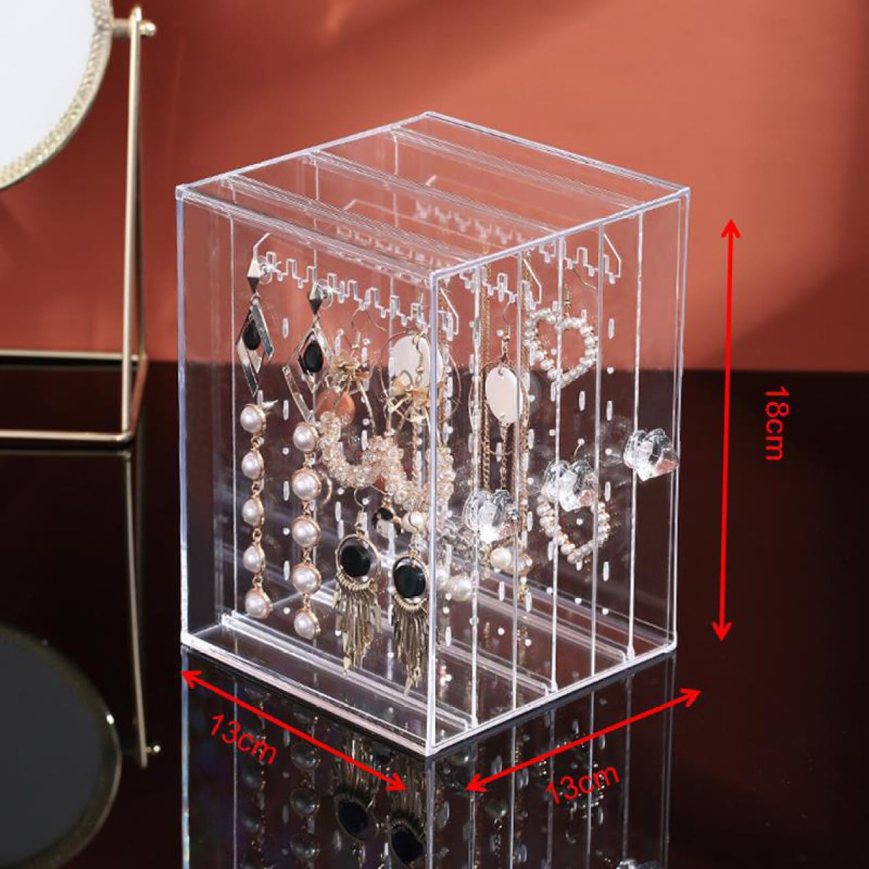 Amazon｜TMOQITO ピアススタンド アクセサリーケース アクセサリー