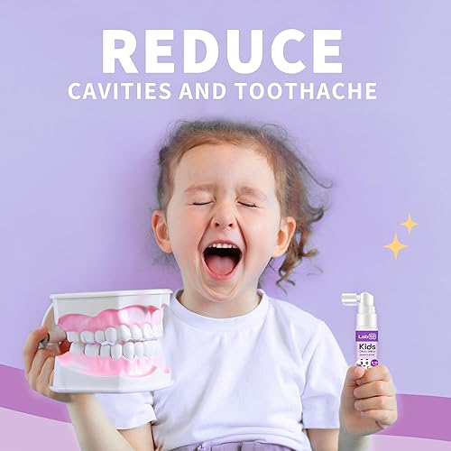 Miniatura 4 de LAB52 - Caja de regalo en aerosol oral para niños, ayuda de pasta de dientes para reparación de caries y aliento fresco, anticaries para niños sin