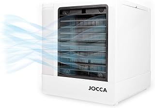 Jocca Przenośny mini klimatyzator USB 3 w 1, nawilżacz, oczyszczacz z 4 kolorami LED Night // osobista chłodziarka przestrzeni