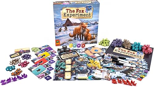 Miniatura 3 de The Fox Experiment - Juego de mesa - Cría y evoluciona a tus zorros! Juego de estrategia, divertido juego familiar para niños y adultos, a partir de