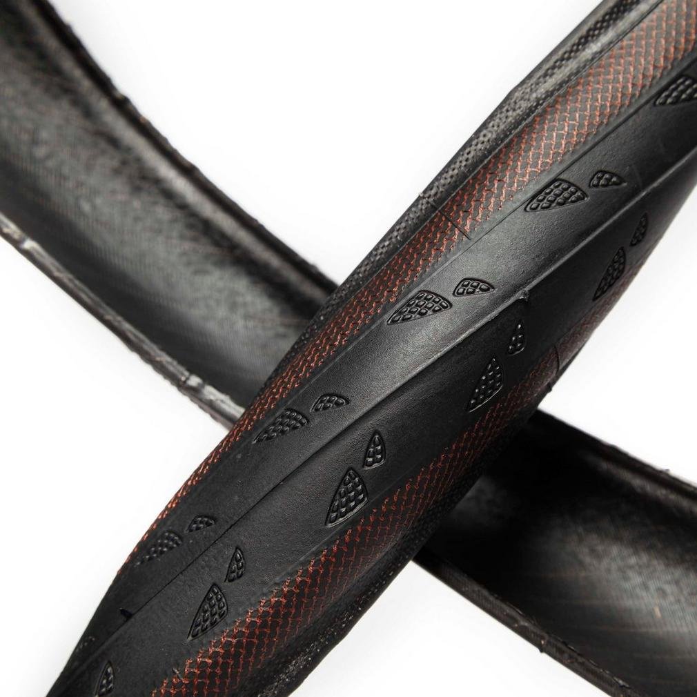 Continental Gatorskin/Duraskin - Neumático plegable para bicicleta (700 c, 23 mm), color negro