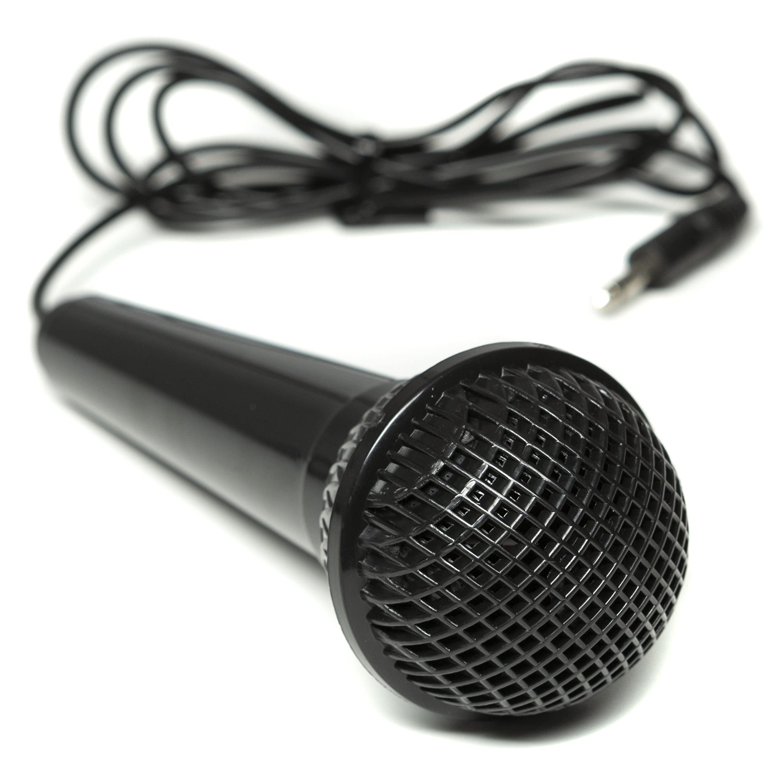 Keyboard mit 61 Tasten, Leuchttasten, Mikrofon, Notenhalter, Effekte, Lern-Funktion und 30 Demo Songs, ideal für Anfänger, schwarz
