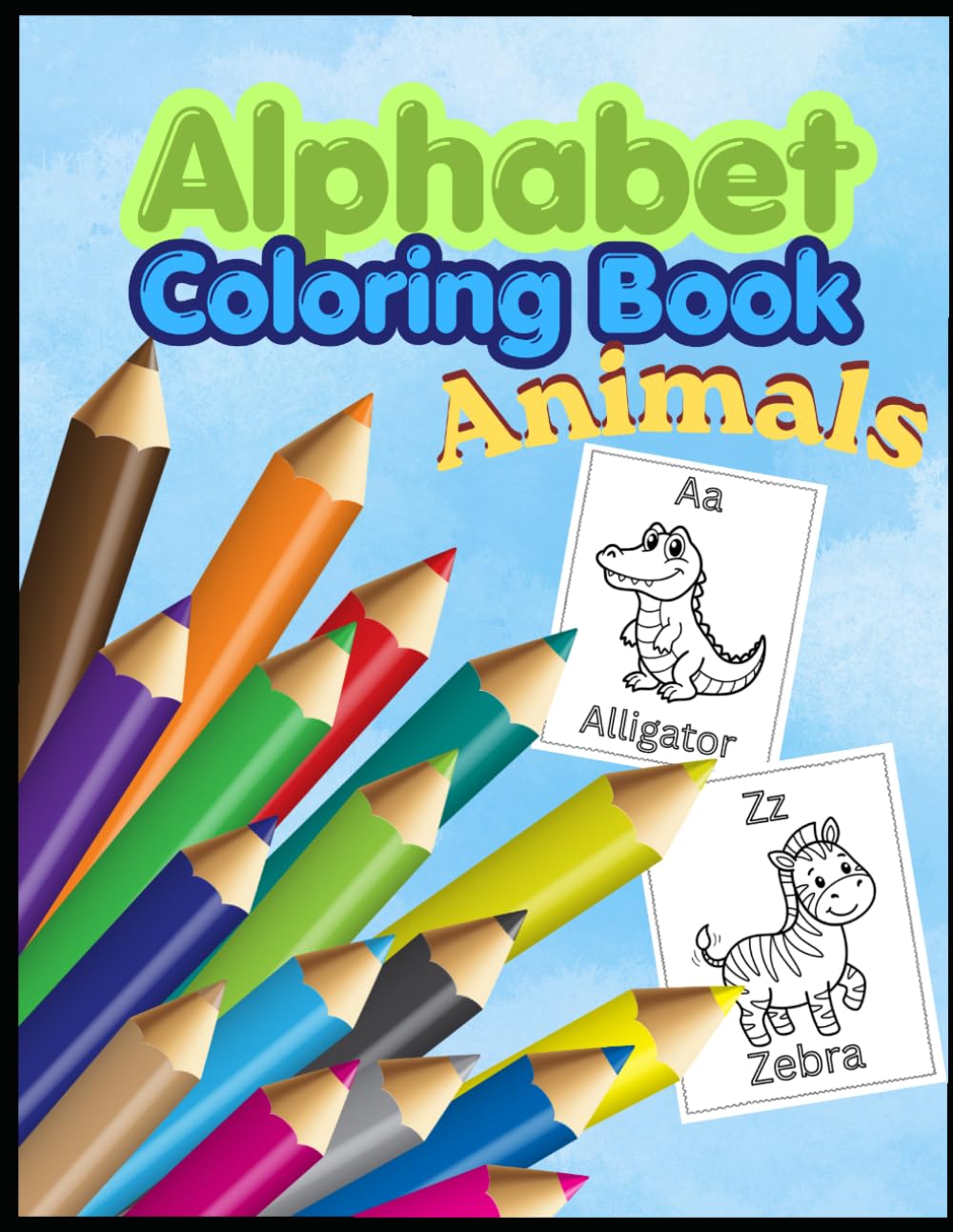 Alphabet Coloring Book: Animals